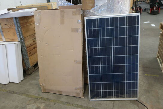 "Kolonihavesæt" - Solcellepanel m. batteripakke