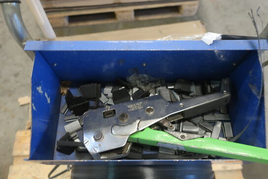 Båndstrammervogn samt båndstrammer