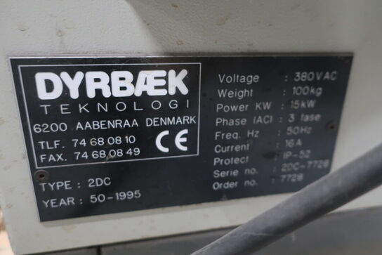 In-line vandskære maskine QTEC og Waterjet Pumpe QTEC 55-30