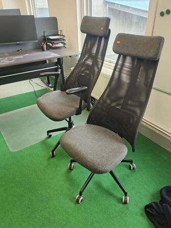 To kontorstole  IKEA Järvfjället