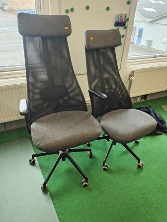 To kontorstole  IKEA Järvfjället