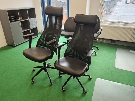 To kontorstole  IKEA Järvfjället