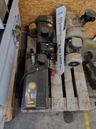 Vacuummaskiner/kompressorer