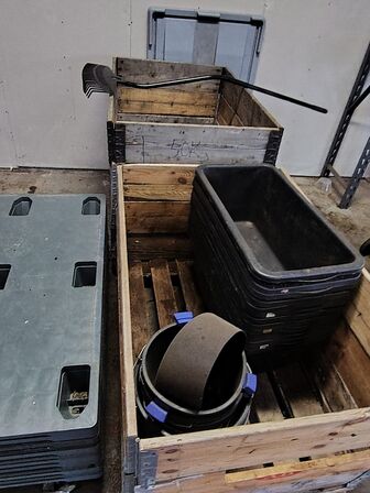 Pallerammer, plastpaller 