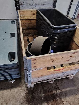 Pallerammer, plastpaller 