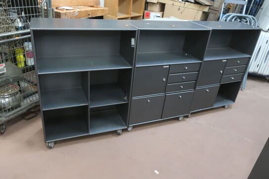 3 stk. reoler MONTANA