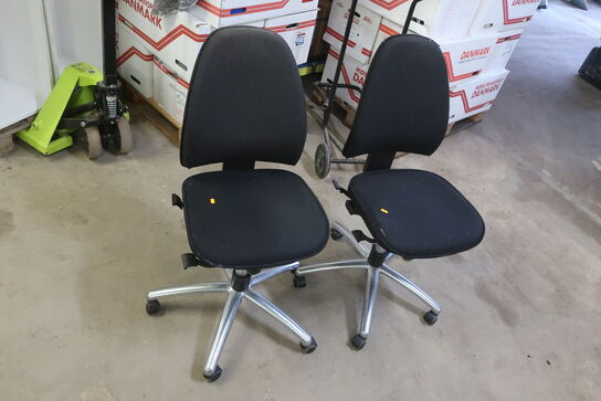 2 stk. kontorstole KINNARPS