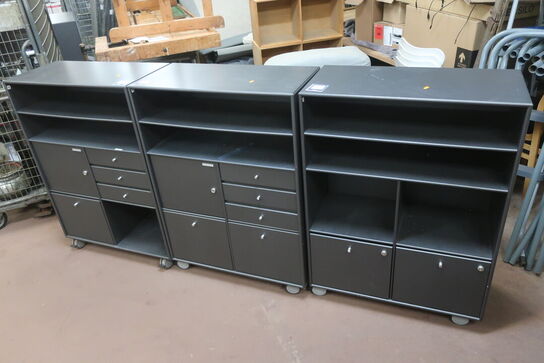 3 stk. reoler MONTANA