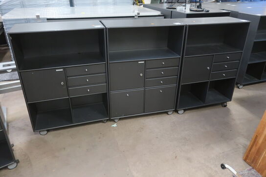 3 stk. reoler MONTANA