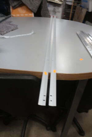 2 stk. glastavler LINTEX