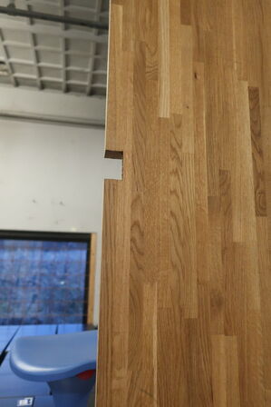 Massiv træ bordplade