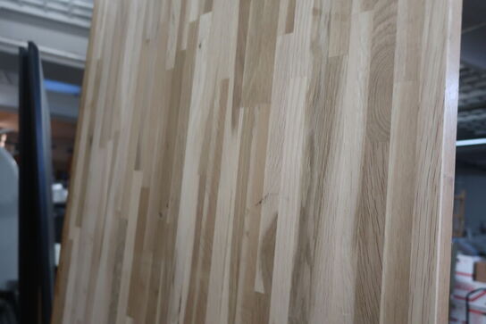 Massiv træ bordplade