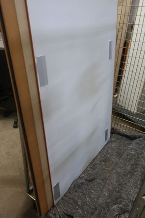 2 stk. glastavler LINTEX