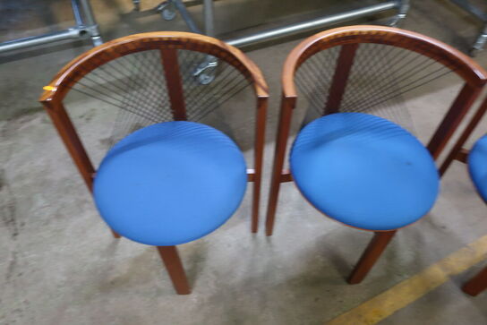 10 stk. spisebord stole NIELS JØRGEN HAUGESEN