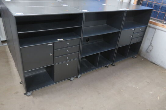 3 stk. reoler MONTANA