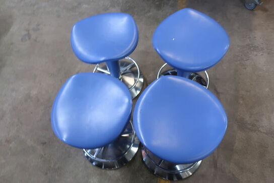 4 stk. justerbar barstol REXITE