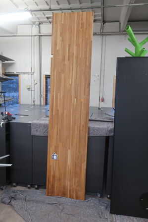 Massiv træ bordplade