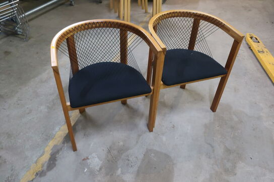 2 stk. lænestole NIELS JØRGEN HAUGESEN