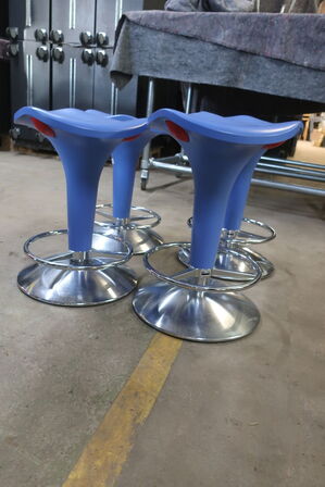 4 stk. justerbar barstol REXITE