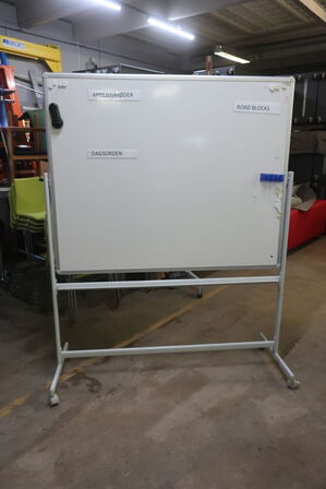 whiteboard på hjul BORKS