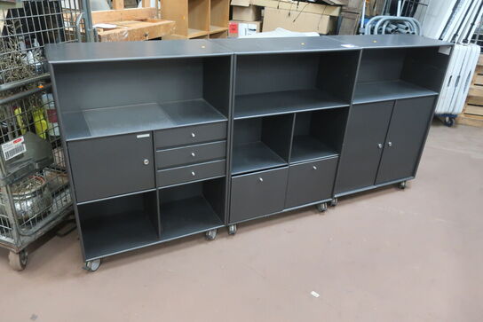 3 stk. reoler MONTANA