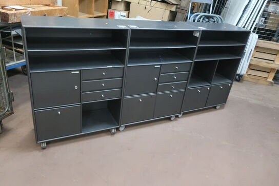 3 stk. reoler MONTANA