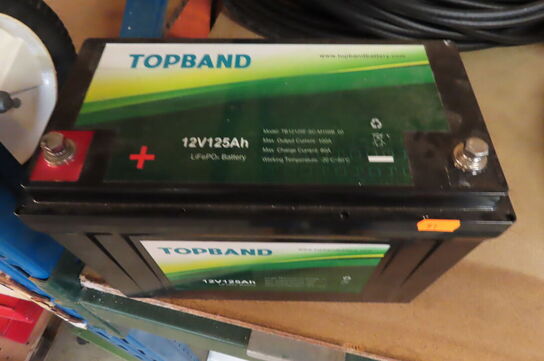 12v batteri TOPBAND