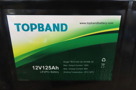 12v batteri TOPBAND