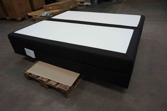 Nordisk fjer B90 seng med opbevaring 180x200 cm Antracit 