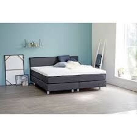 Nordisk fjer Kontinentalseng med gavl 140x200 cm