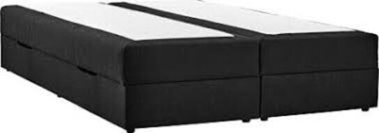 Nordisk fjer B90 seng med opbevaring 180x200 cm Antracit 