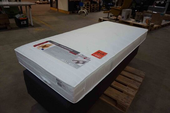 Diamant 7-zoners springmadras 90x200x19 cm