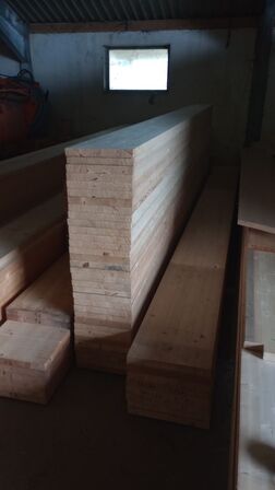 Limtræ 158,4 meter (MOMSFRI)