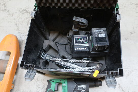 Kombihammer HIKOKI DH 3628DA m. 2 batterier og 1 lader