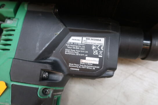 Kombihammer HIKOKI DH 3628DA m. 2 batterier og 1 lader