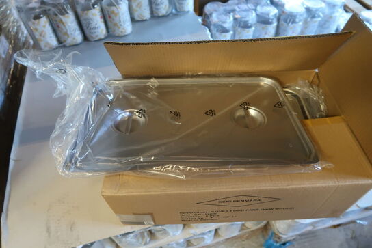 6 stk. låg FOODPAN LID