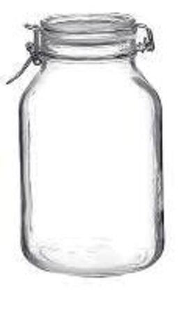 6 stk. Sylteglas 3,04 ltr Fido