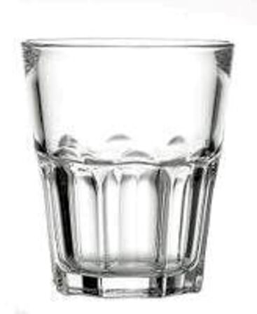 18 stk. Vand-/drinksglas Granity 27 cl hærdet Old Fashioned