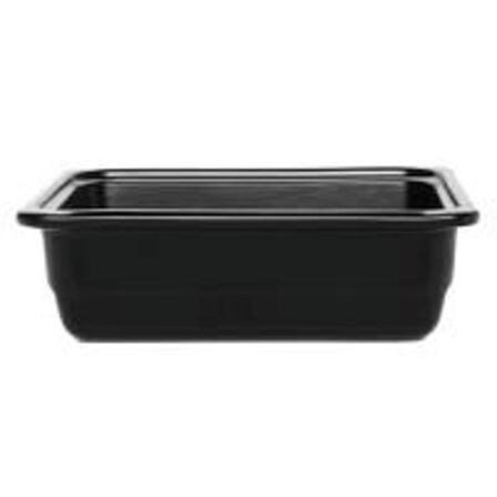 2 stk. Fad sort 1/2 GN D100 mm Emile Henry