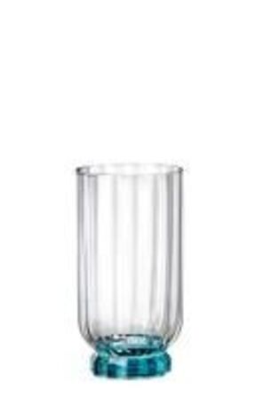 15 stk. Drinksglas Florian m/ blå fod 43 cl Restlager