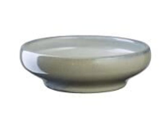 9 stk. Skål på fod stentøj kaki 165 mm Rustik