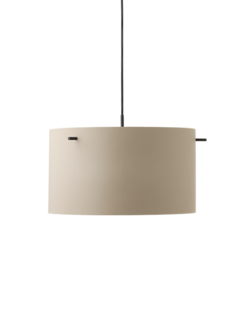 2 stk. frandsen friis og moltke fm 1954 pendel mat grey 41 cm(ubrugt)