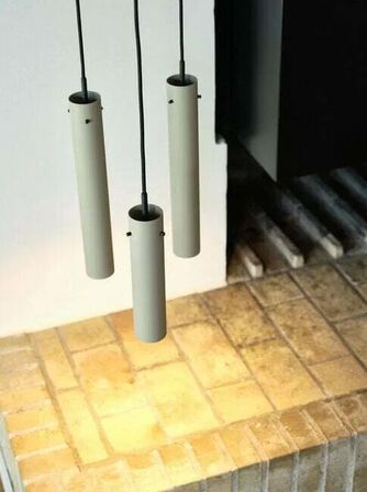 Frandsen friis og moltke fm 2014 pendel hvid 48 cm(ubrugt)