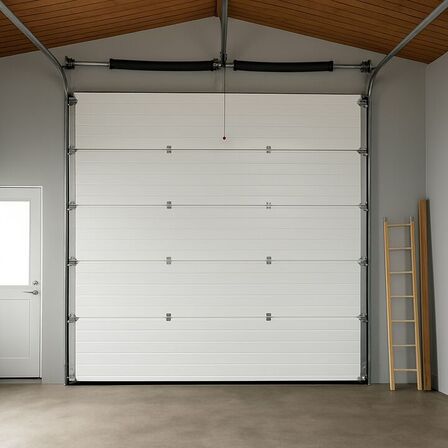 Bearsafe ledhejseport 400x400cm (8 elementer) sort RAL9005