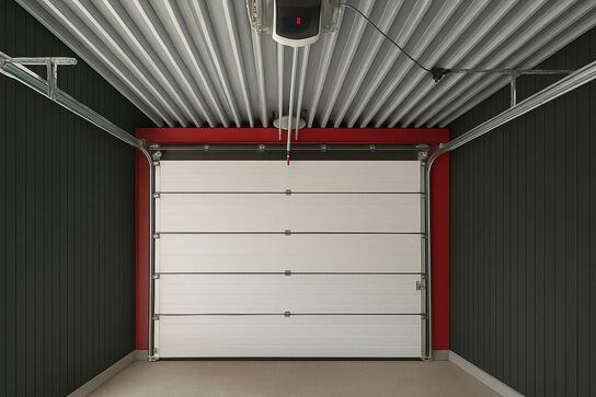 Bearsafe ledhejseport 240x205 cm i sort RAL9005