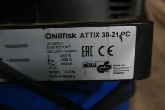Støvsuger NILFISK ATTIX 30-21 pc