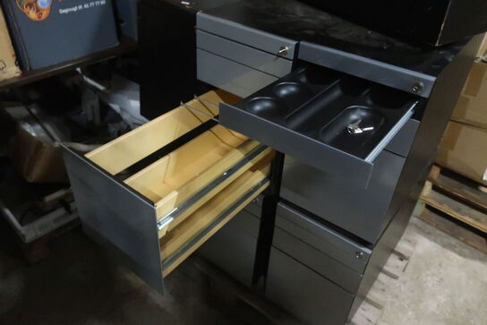 7 stk. skuffemoduler