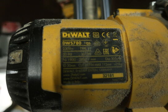 Kap/geringssav DEWALT DWS780-QS