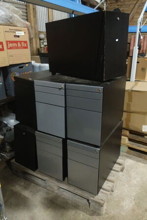 7 stk. skuffemoduler