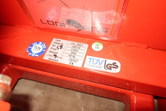 El. palleløfter NP TRUCKS EHL 1000/3 - 1000kg